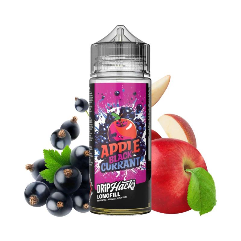 Drip Hacks - Apple Blackcurrant Longfill 30ml in 1...