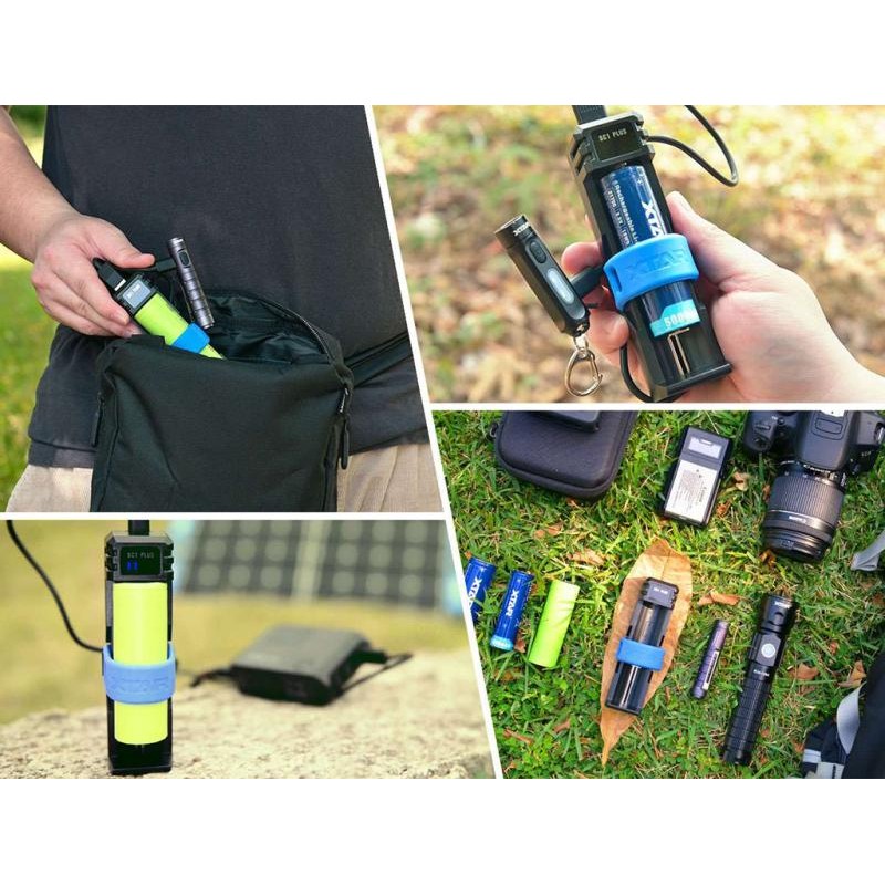 Xtar SC1 Plus Schnelllade-Reise-Ladegerät 1-Slot für Li-Ionen und NiMH Akkus