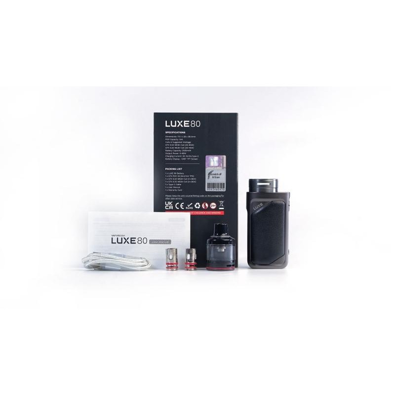 Vaporesso Luxe 80 GTX, 80W, 5 ml, Kit