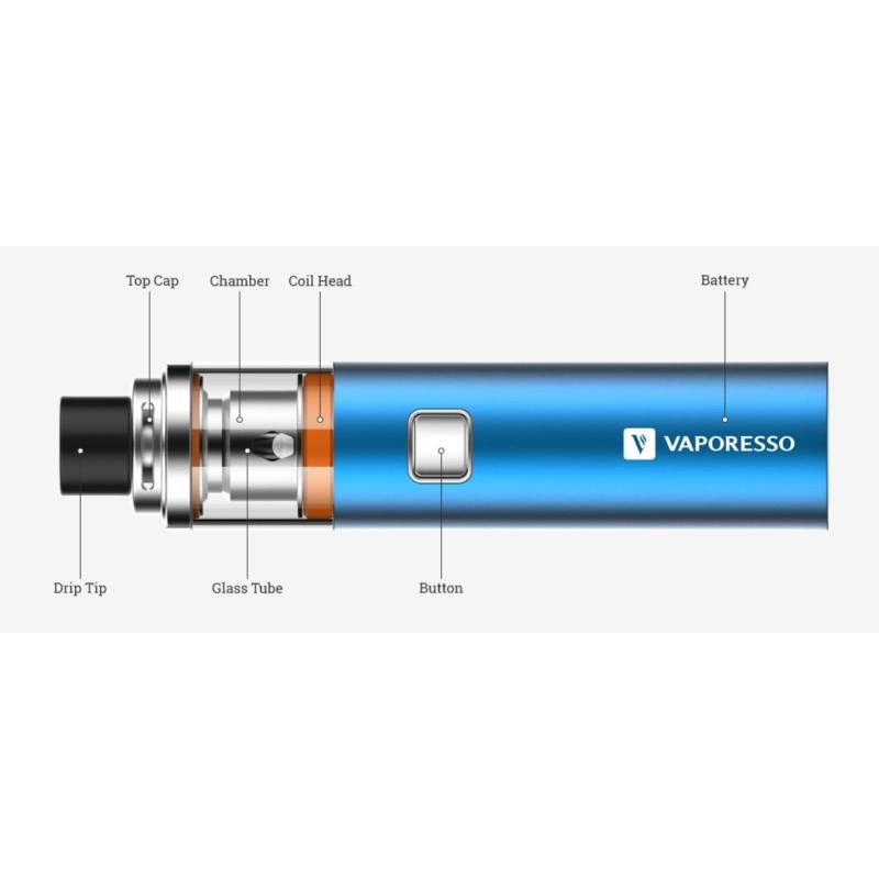 Vaporesso Veco Solo, 40W, 1500mAh, 2 ml, Starterset