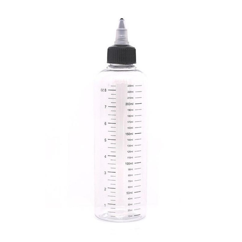 230ml Leerflasche (PET) mit Skala