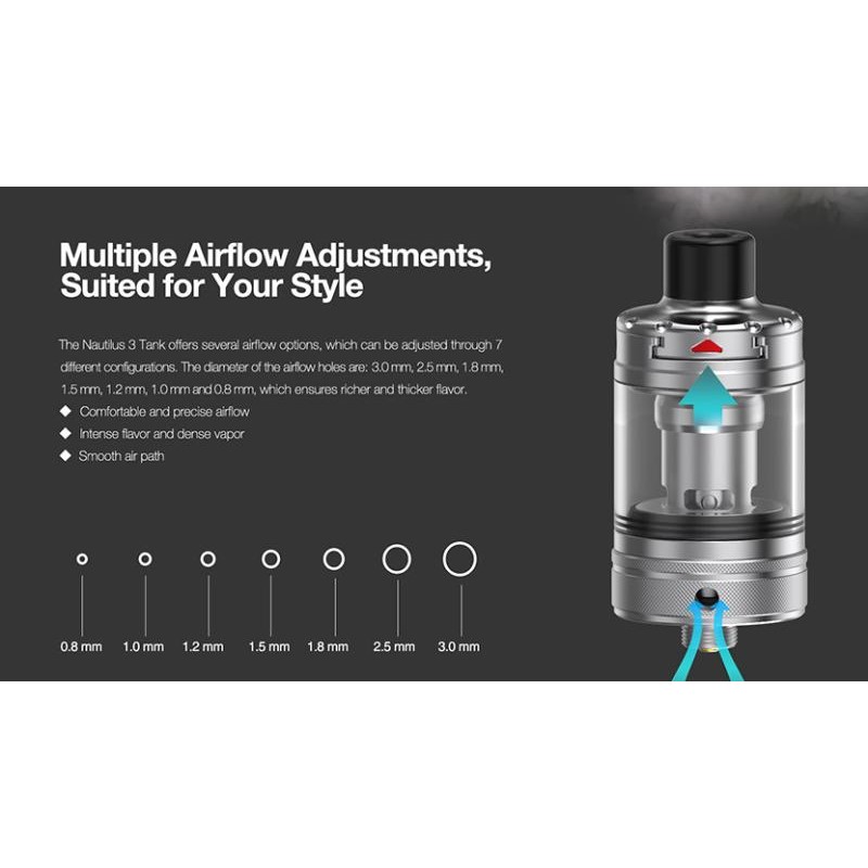 Aspire Nautilus 3 Tank 4ml 24mm (MTL)
