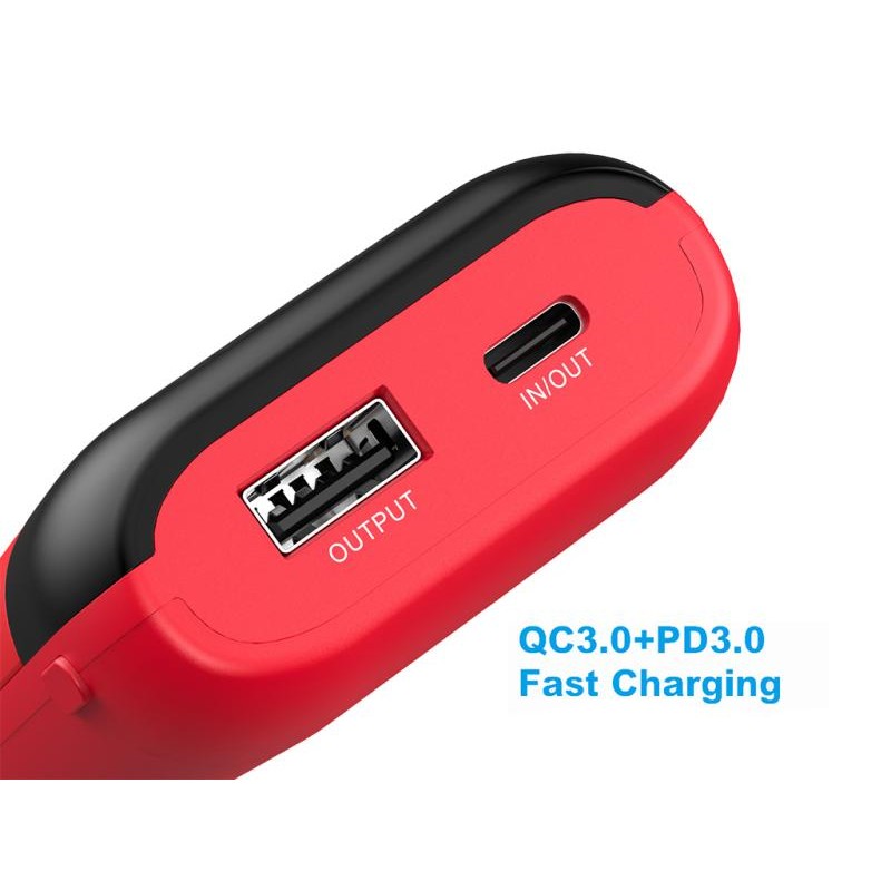 XTAR PB2SL, Ladegerät und Powerbank 2-Slot, 18650 bis 21700, QC3.0