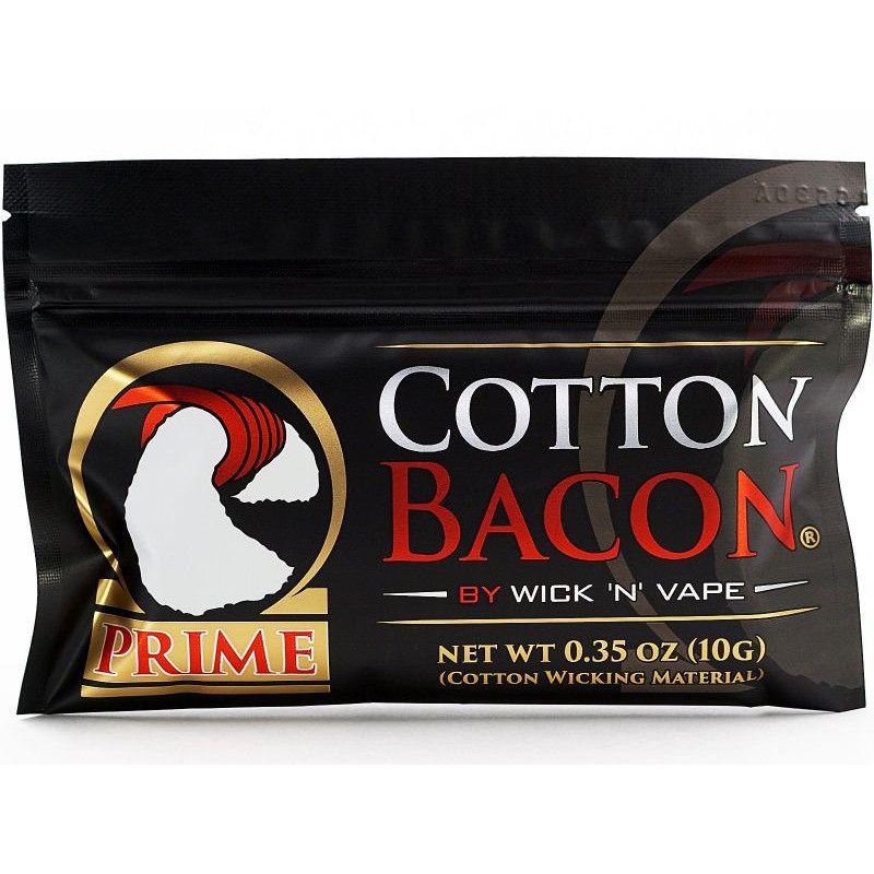 Wick n Vape, Prime Cotton Bacon, 10 Stk./Pack
