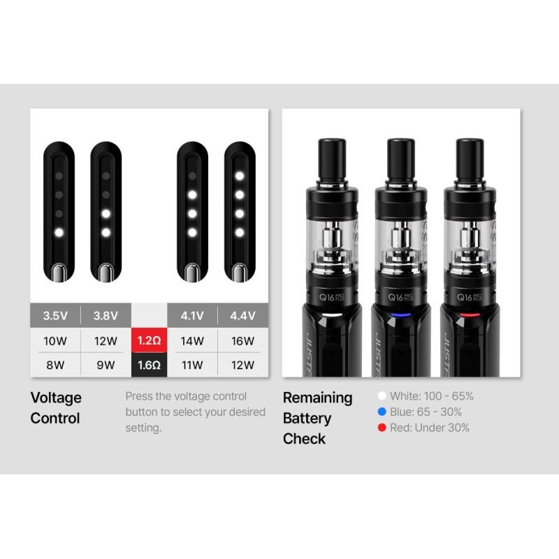 Justfog Q16 PRO Plus Kit 1500mAh 3ml