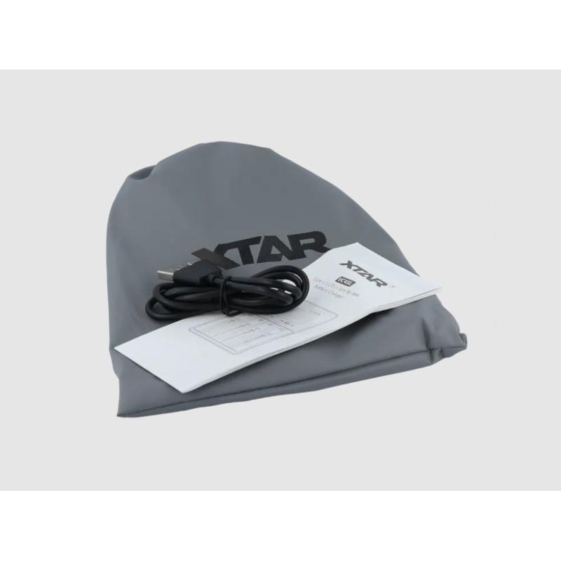 XTAR VC4SL Ladegerät 4-Slot mit Display QC3