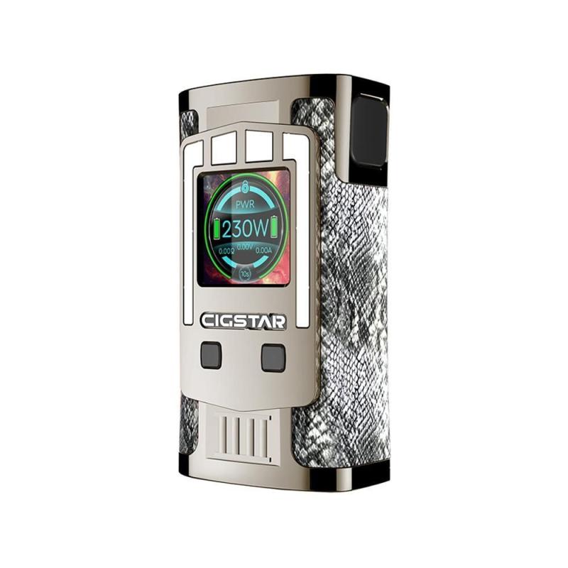 Cigstar Greek Temple Mod WEISS 230W Akkuträger - ...