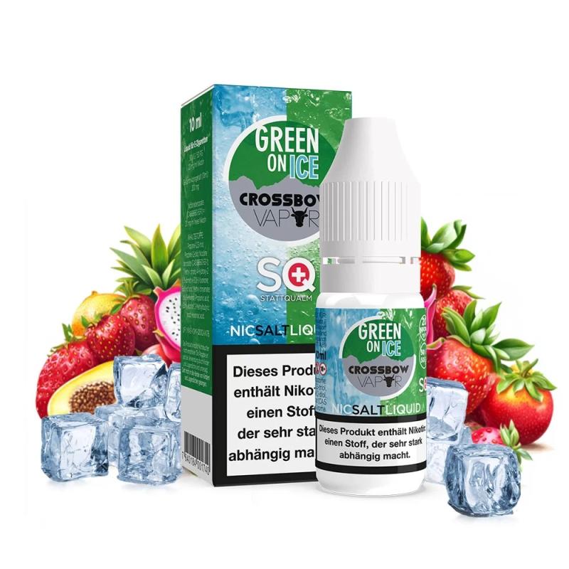 Crossbow Vapor - Green on Ice - Nikotin Salz Liqui...