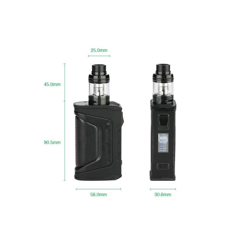 GeekVape, Aegis Legend 200W TC Kit, Aero Mesh Tank, 5ml