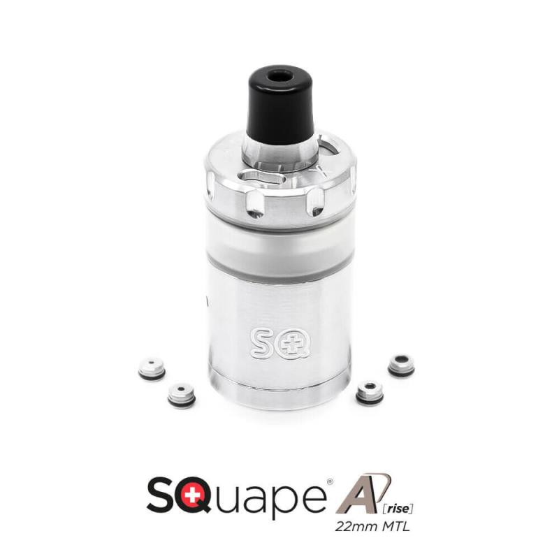SQuape A[rise] RTA 22mm MTL SILBER