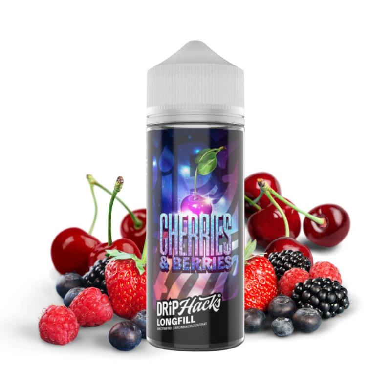 Drip Hacks - Cherries & Berries Longfill 30ml in 1...