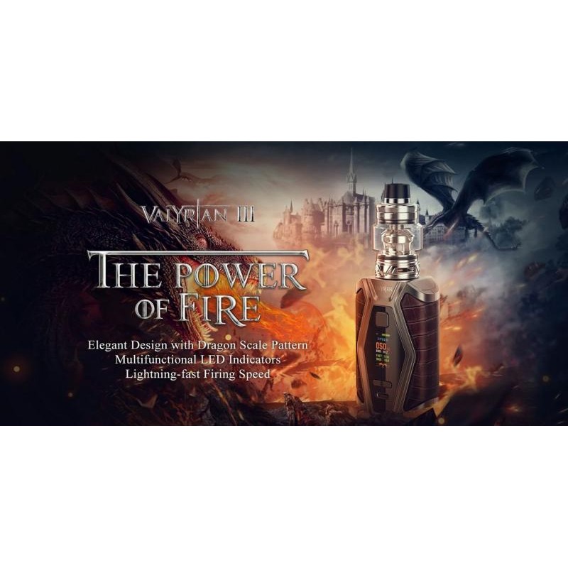 Uwell Valyrian 3, 200W, 6ml, Kit