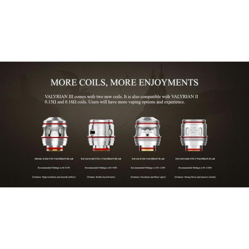 Uwell Valyrian 3, 200W, 6ml, Kit