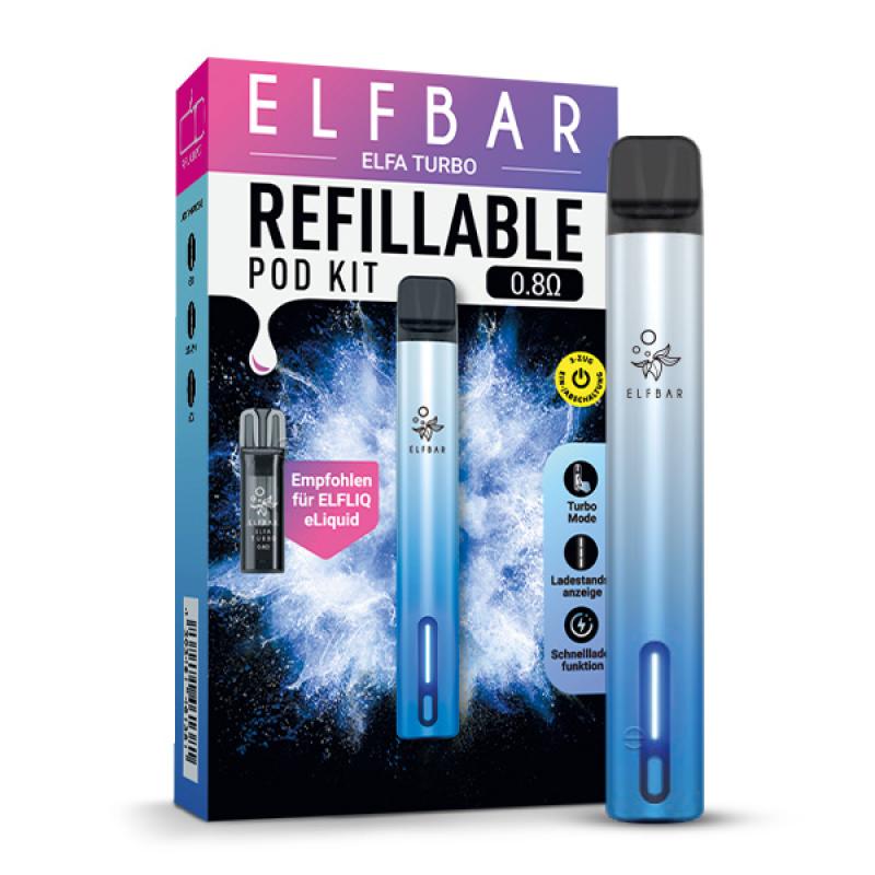 ELFBAR ELFA TURBO KIT 550mAh Leerpod 2ml