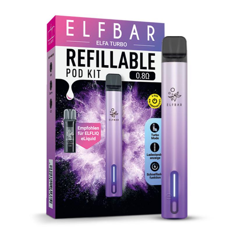 ELFBAR ELFA TURBO KIT 550mAh Leerpod 2ml