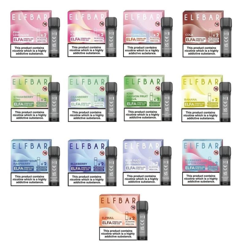 ELFBAR ELFA Pod 2x 2ml 20mg/ml 600 Züge