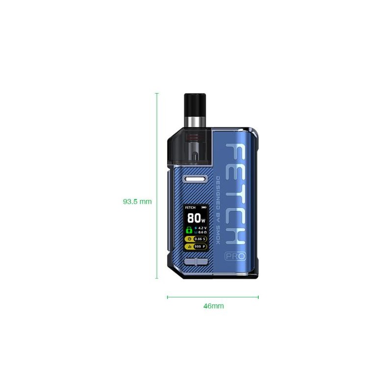 SMOK Fetch PRO, 1x 18650er, 4.3 ml, Starterset