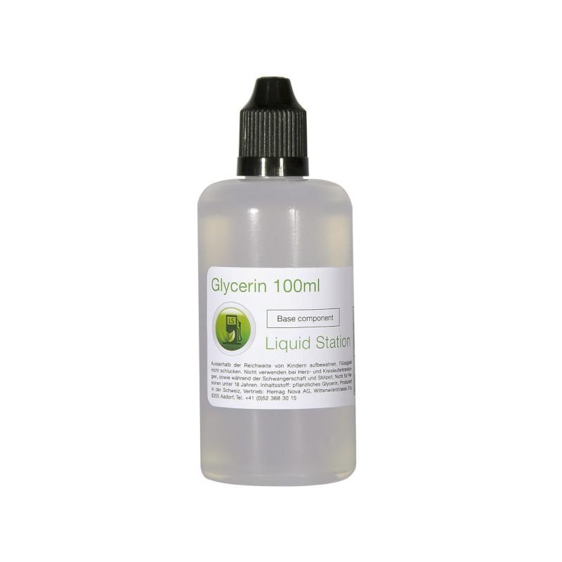 Liquid Station Glycerin (VG), 0mg, 100ml