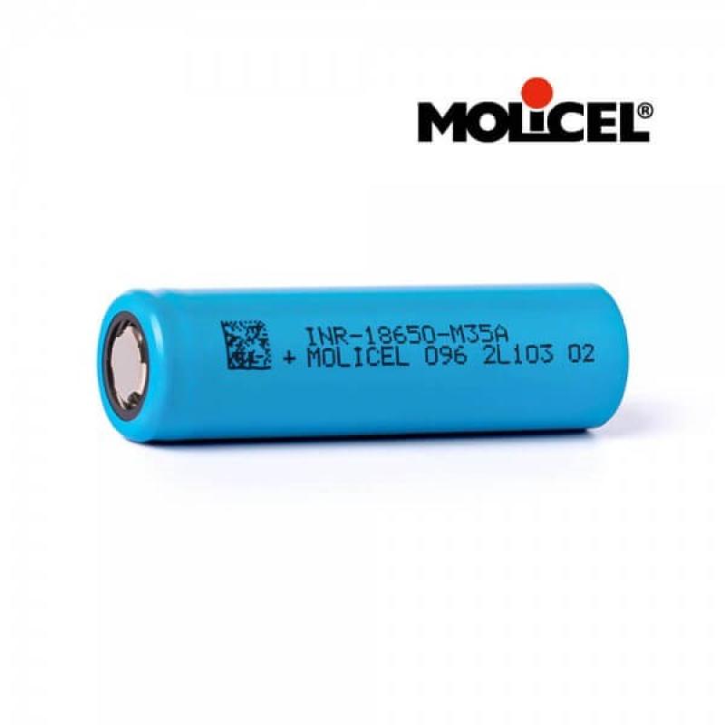 Molicel 18650 3500 mAh 10A unprotected (Nicht für...