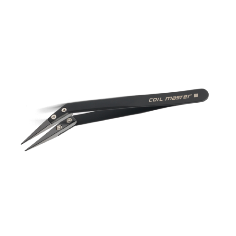 Coil Master Keramik Pinzette / Tweezer, gebogen