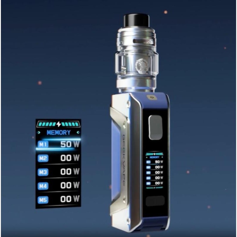 GeekVape Aegis Legend 3 200W TC Kit Zeus Fli Tank 5.5ml
