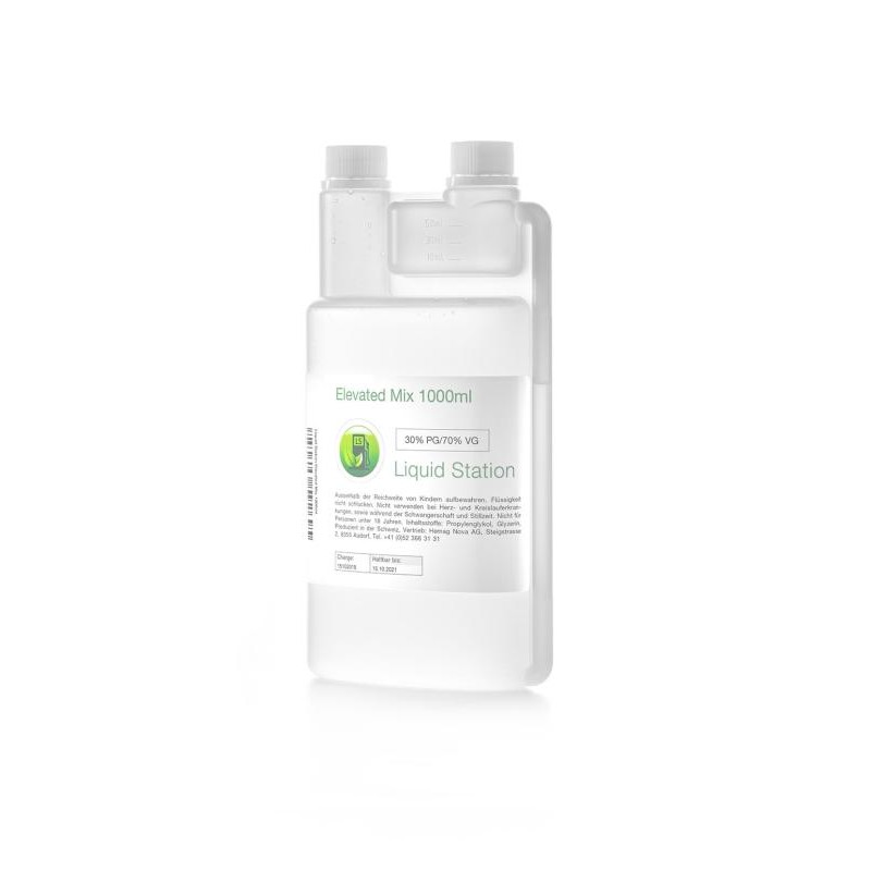 Liquid Station Elevated Mix 1000 ml Base 70% VG 30...