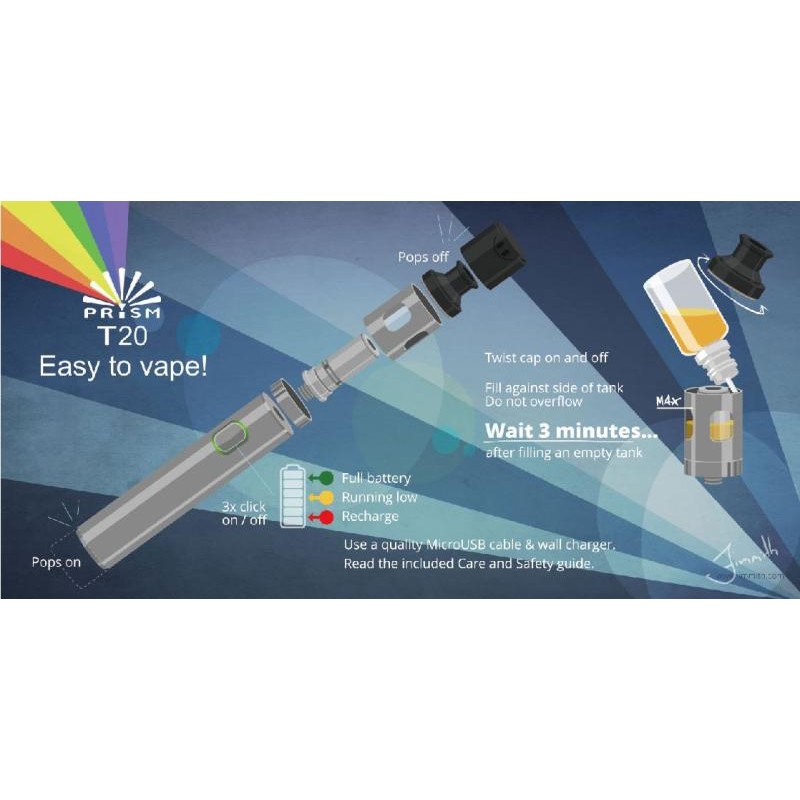 Innokin Endura T20, 1500 mAh, 2ml, Starterset