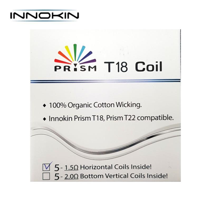 Innokin Prism T18, T18 2, T18 X & T22 Coil, 1.5 Oh...