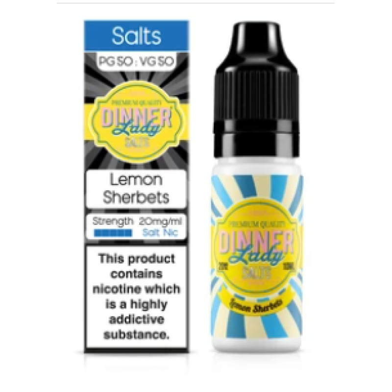 Dinner Lady Lemon Sherbet NicSalt 10 ml