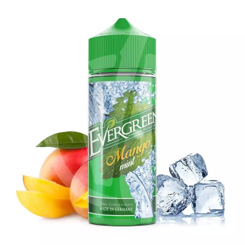 Evergreen Mango Mint 30/120 ml Longfill