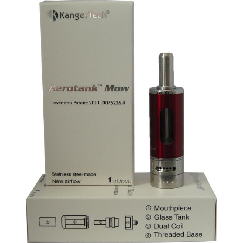 Kangertech Aerotank Mow (EMOW) Glas 1.8 ml 17mm