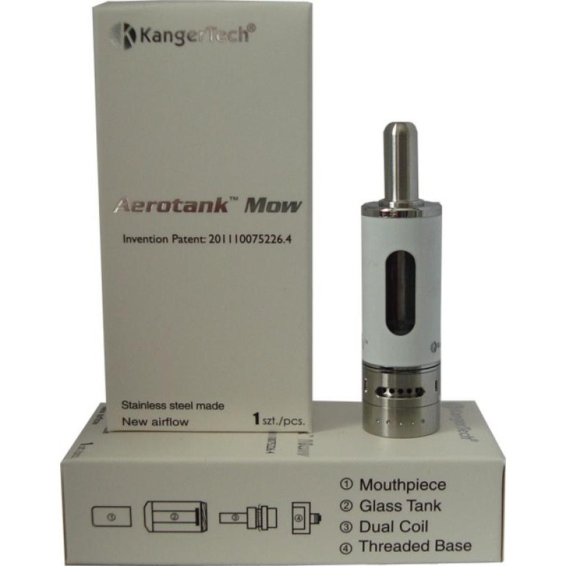 Kangertech Aerotank Mow (EMOW) Glas 1.8 ml 17mm