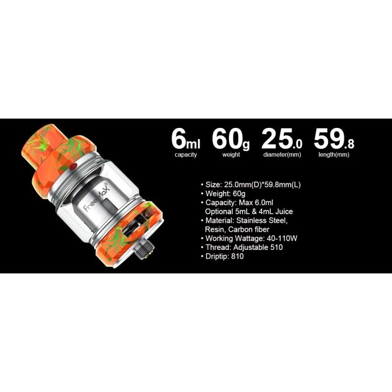 FreeMax Mesh Pro SubOhm Verdampfer 5ml 25mm