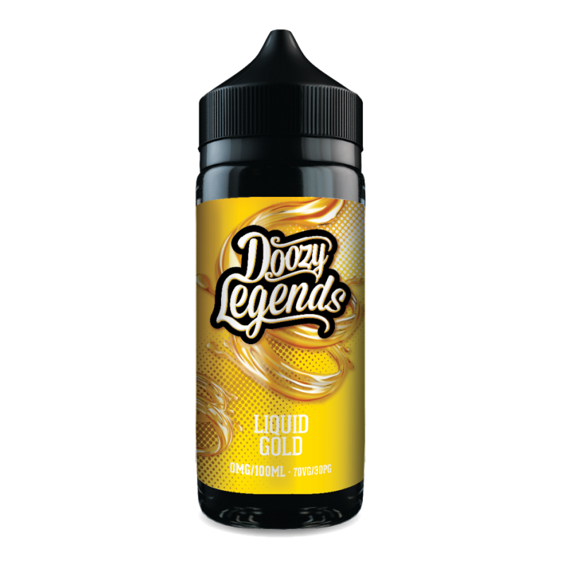 DOOZY VAPE - Doozy Legends - Liquid Gold 120ml Sho...
