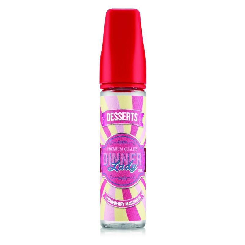 Dinner Lady Strawberry Macaroon 20 ml Longfill