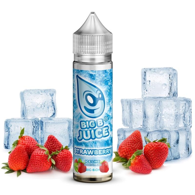 BIG B Juice ICE Line Strawberry Shortfill 50 ml