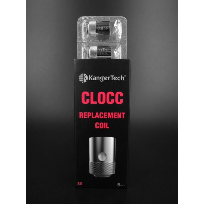 CLOCC Ersatzverdampfer, Packung zu 5 Stk.