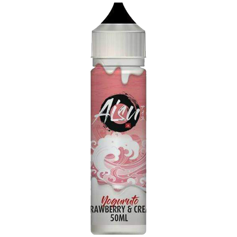 Aisu Strawberry & Cream Milk Yoguruto 50 ml Shortf...