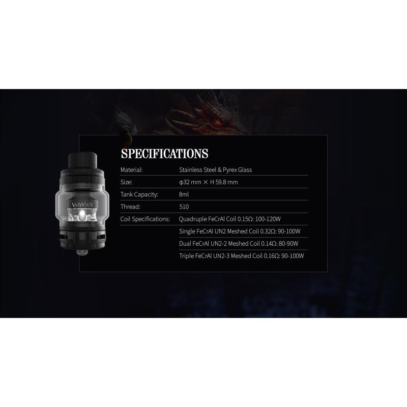 Uwell Valyrian 2 PRO Tank 8ml 32mm