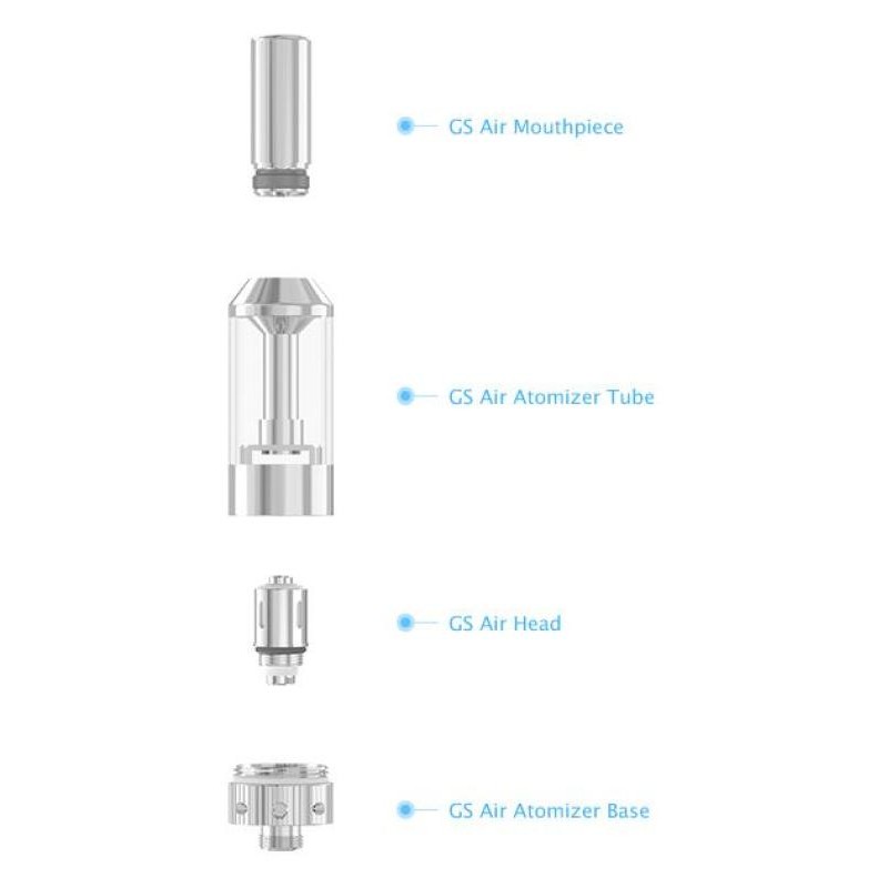 Eleaf GS Air Tank, 2.5ml, 16.5mm, 1.5 Ohm