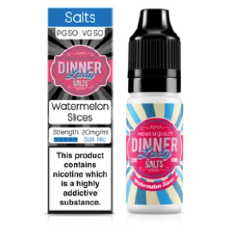 Dinner Lady Watermelon Ice NicSalt 10 ml