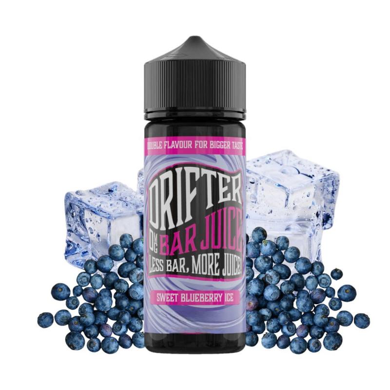 Drifter Bar Juice Sweet Blueberry Ice 120ml Shortf...