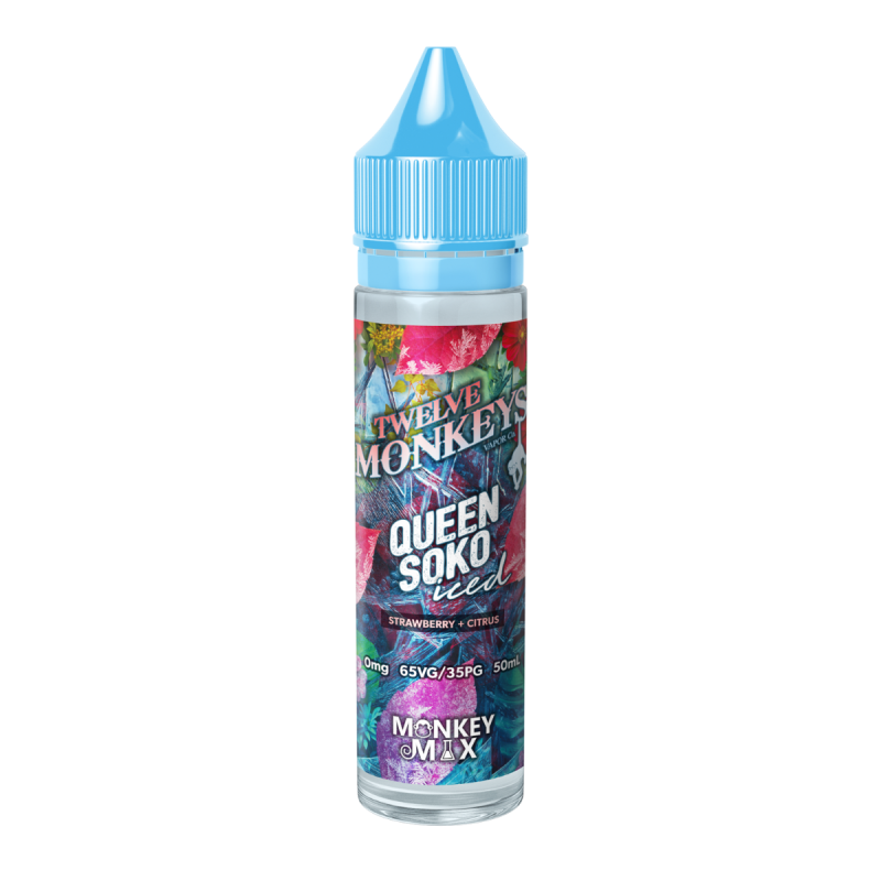 Twelve Monkeys Queen Soko ICE 50 ml Shortfill
