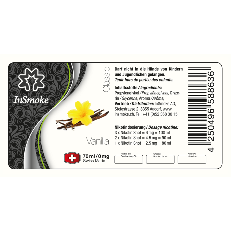 InSmoke Vanille 70ml