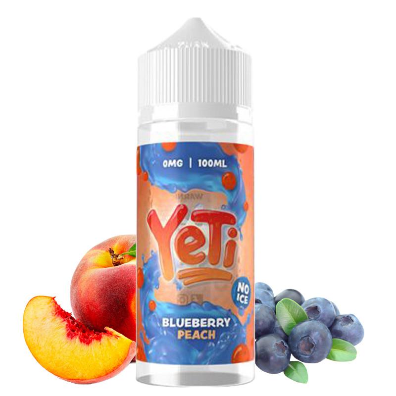 YETI Blueberry Peach No Ice 100 ml Shortfill
