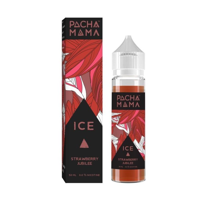 Pacha Mama (Charlie's Chalk Dust) Iced Strawberry Jubilee 50 ml Shortfill