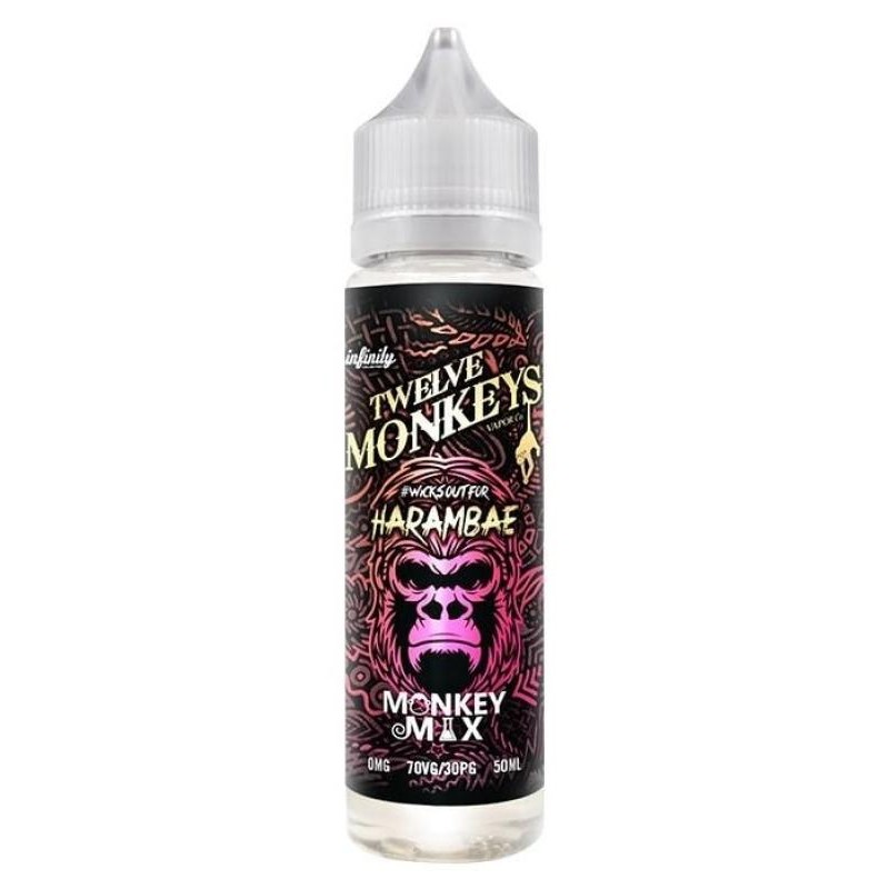 Twelve Monkeys Harambae 50/60ml Shortfill