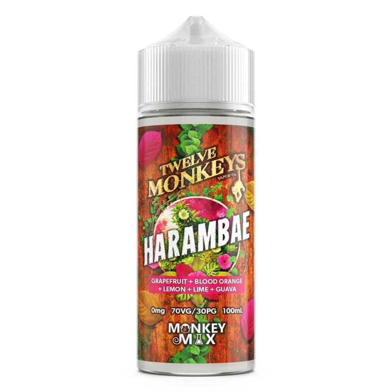 Twelve Monkeys Harambae XL 100/120ml Shortfill